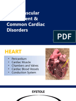 Cardiovascular Assessment & Cardiac Disorders