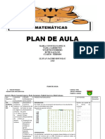 Plan de Aula de Matemáticas 1A, 1B, 1C, 1D, Del 3 Periodo 202
