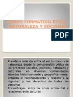 Campo Formativo Etica, Naturaleza y Sociedad