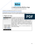 Android User Manual BLEvo ES