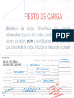 Manifiesto de Carga