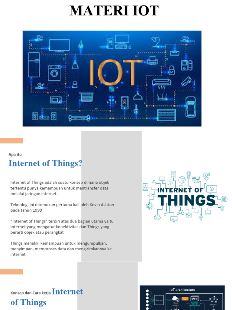 Pengenalan Internet of Things dan Contohnya | PDF