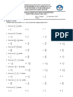 Soal Uts Kelas 5 Sem 1 MTK