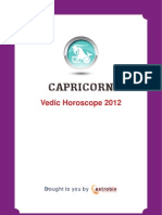 Capricorn Horoscope 2012