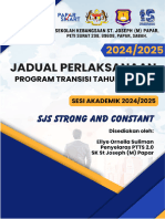 Jadual Perlaksanaan Program Transisi Tahun 1 2023-2024 - Puasa Edition