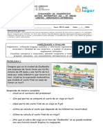 Prueba Diagnostico - Limites, Derivadas e Integrales Ev Diagnostico 2024