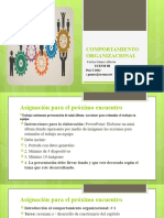 COMPORTAMIENTO - ORGANIZACIONAL - PRESENTACION - Pac I 2024