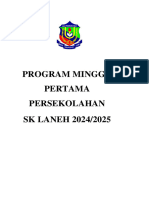 Program Minggu Pertama Persekolahan 20242025