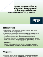 Waste Segregation and Management Policy Analysis