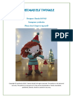 Damla Savas Christmas Elf Twinkle