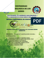 Universidad Tecnologica de Los Andes - Docx 2024 Biologia