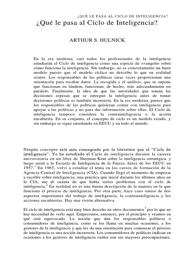 O11 1 hulnick whats wrong with the intelligence cycle esp pdf
