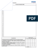 Folha de Redacao Enem