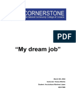 Ana Barbara Martinez Lopez - My Dream Job