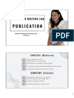 1 Class Orientation and Intro To Seminar in Research Publications