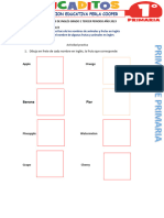 Actividad Practica de INGLÉS # 2 - 1º