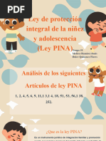 Ley de Protección Integral de La Niñez y Adolescencia | PDF | Derechos ...