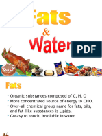 Fats & Water