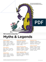 Myths & Legends: 100 Words To Describe