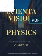 Scienta Vision Physics Entry Test Book