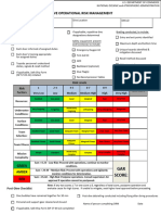 NOAA Form 57-03-30 (06a-20) Dive Operational Risk Management