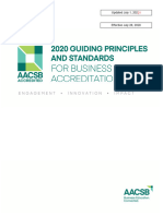 2020 AACSB Business Accreditation Standards - Redlined-July-1-2022