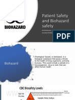 Patient Safety and Biohazard Safety