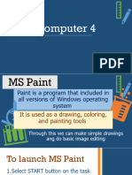 MS Paint Computer