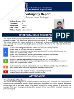 Fortnightly Report: Gabriel Jose Turingan