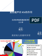 重症超声在ICU作用wxt