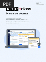 Guía de Uso de UTP+Class para Estudiantes | PDF | Botón (Computación ...