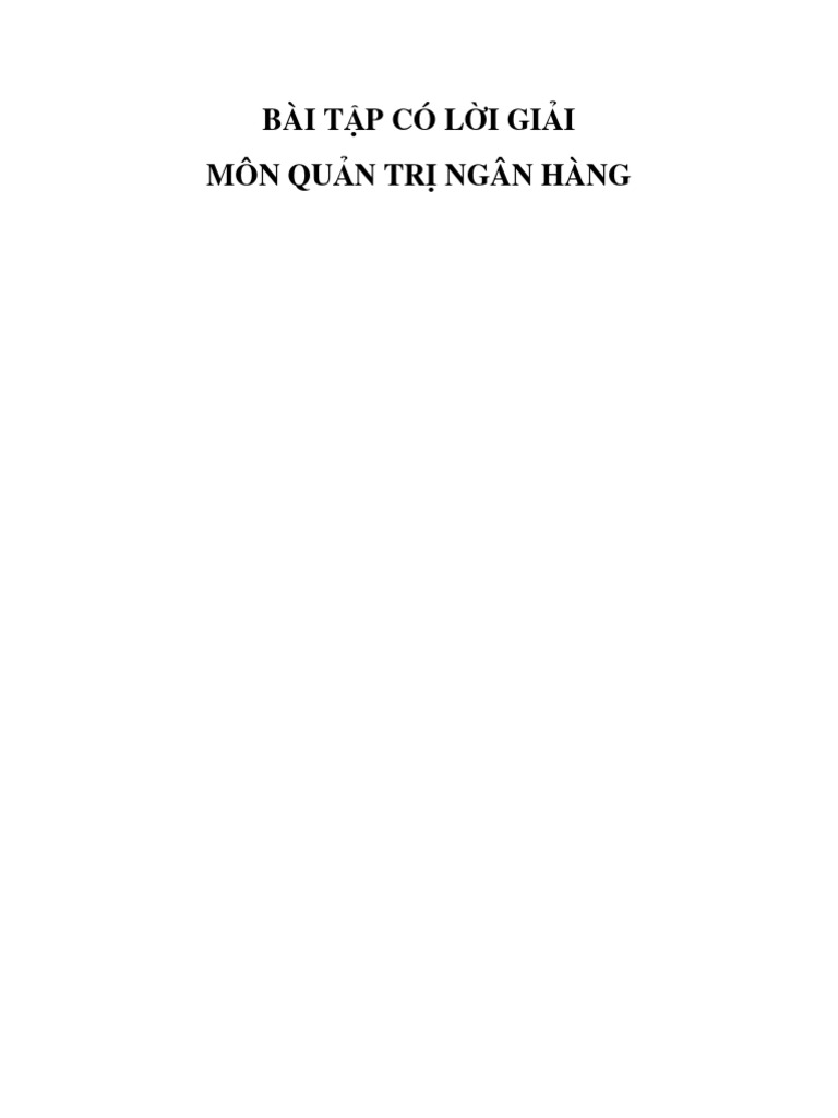 Bai TP Co Li Gii Mon Qun TR Ngan Ha | PDF