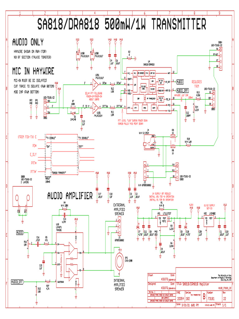 SA818 | PDF