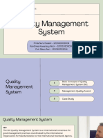 Group 4 - Quality Management System