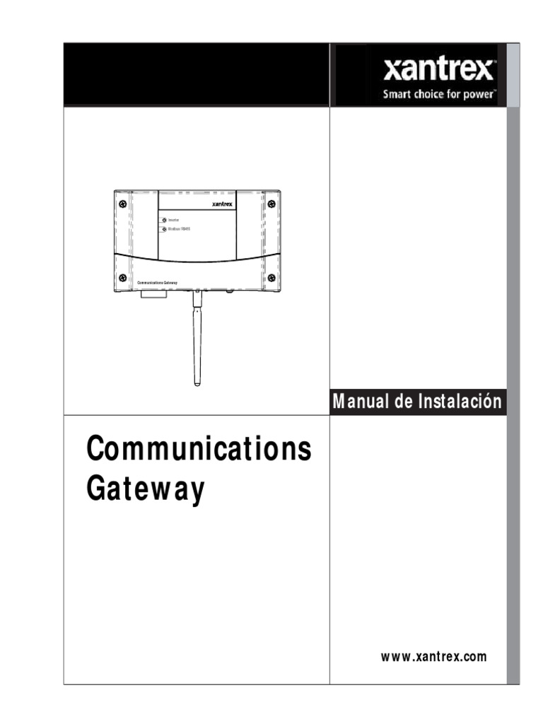 Gateway Installation Guide ES | PDF | Radio | Enrutador (Computación)