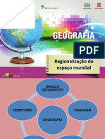 Regionalização Do Espaço Mundial