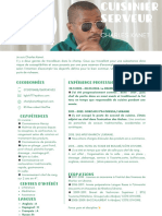CV Français Professionnel Vert Simple Document A4 - 20240309 - 025757 - 0000