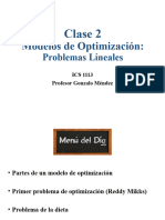 Clase 2 - Problemas Lineales - 08-03-2023 - Presentable
