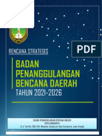 Dokumen Renstra BPBD 2021-2026