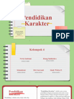 Pendidikan Karakter - Kelompok 4