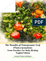 The Benefits of Pomegranate Leaf (Punica Granatum) From Paradise For Body Healing English Edition