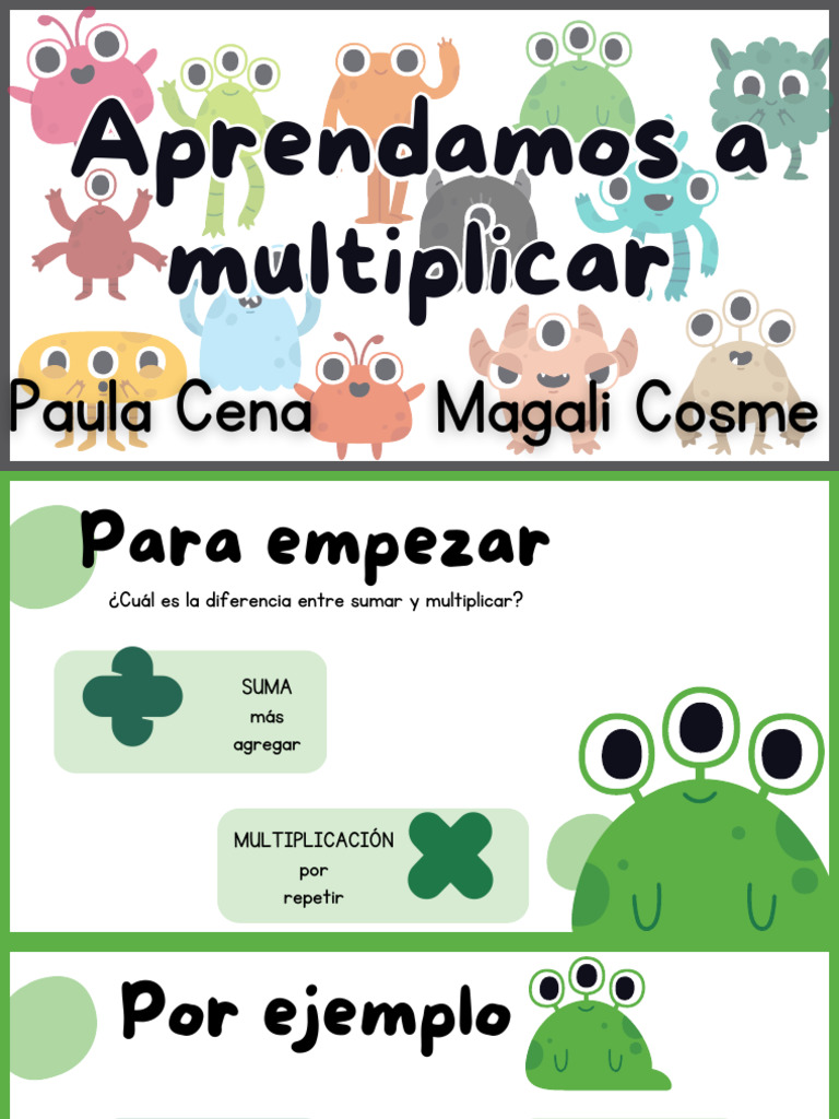 Aprende a Multiplicar Fácilmente | PDF