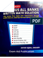 Bank Written Math Ansary Part 01
