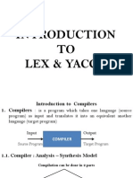 Lex and Yacc Introduction