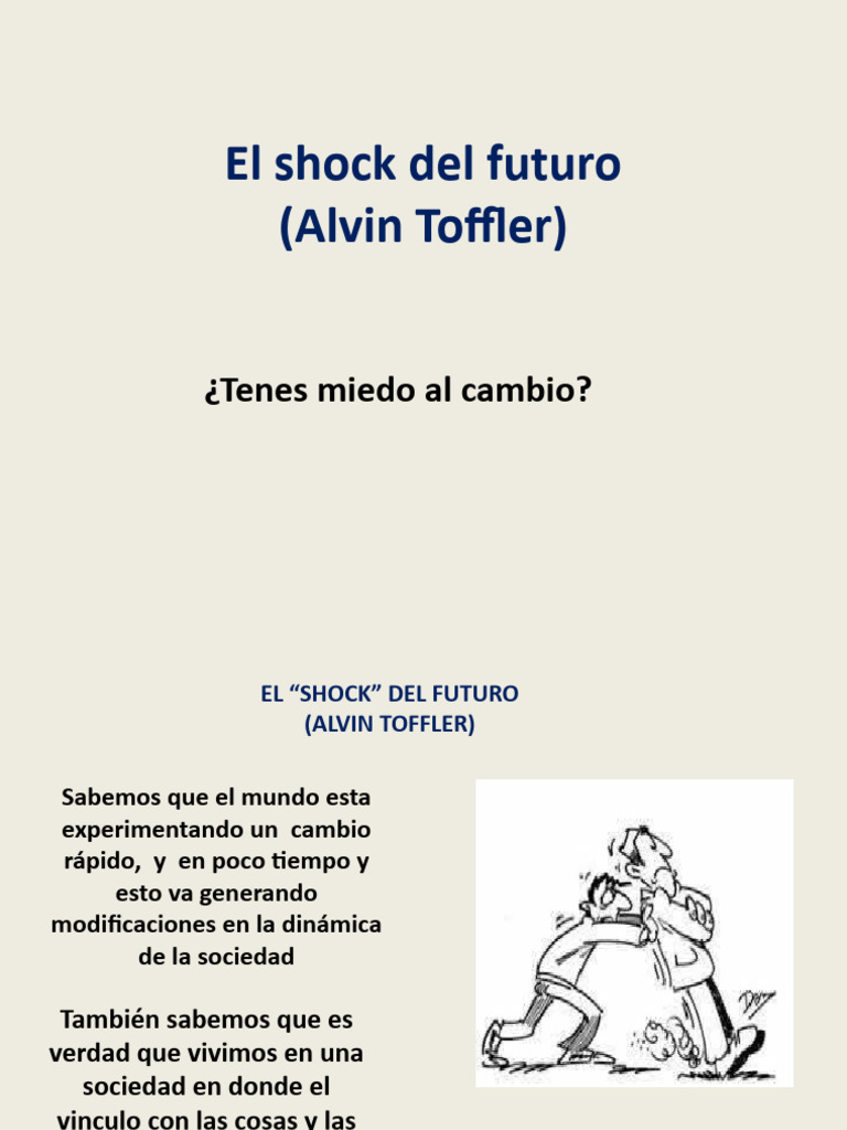 El Shock Del futuro-POWER POINT | PDF