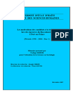 Les Motivations Des Candidats À La Tricherie Lors Des Épreuves Du Baccalauréat À Port-au-Prince (Période 1998 - 2006 Bac 1