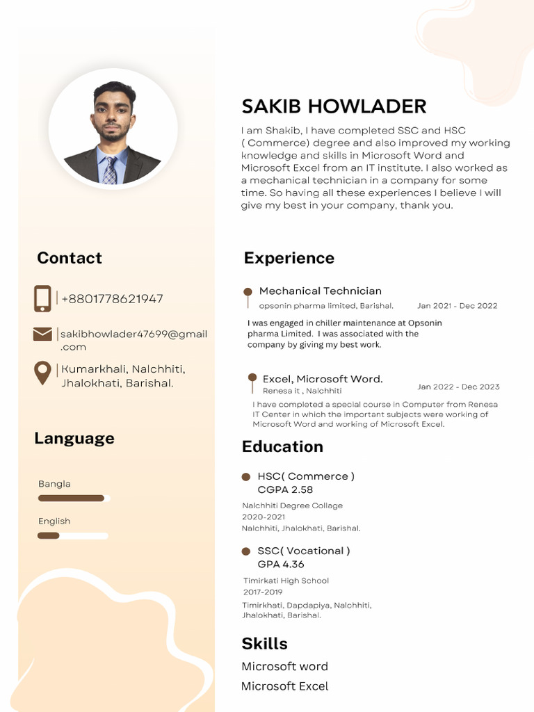 MD Sakib Howlader | PDF
