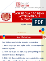 DTH BỆNH LÂY QUA ĐƯỜNG MÁU