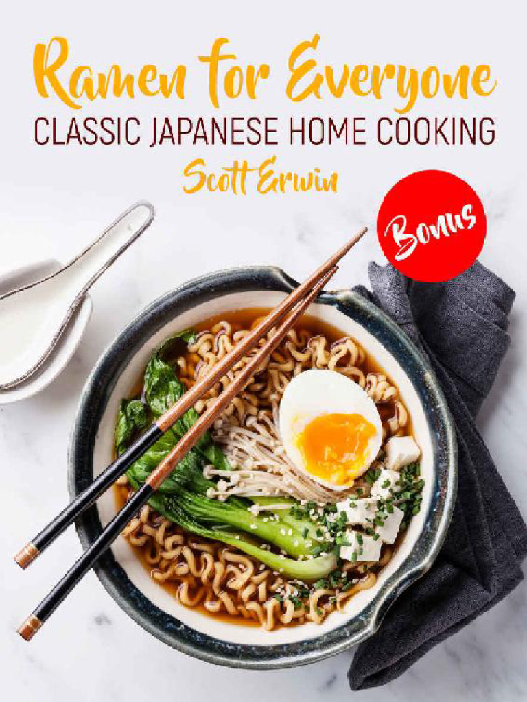 Ramen Recipes: Chicken, Pork, Beef & Veggie | PDF | Ramen | Sauce