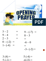 Arranging Rational Numbers On A Number Line